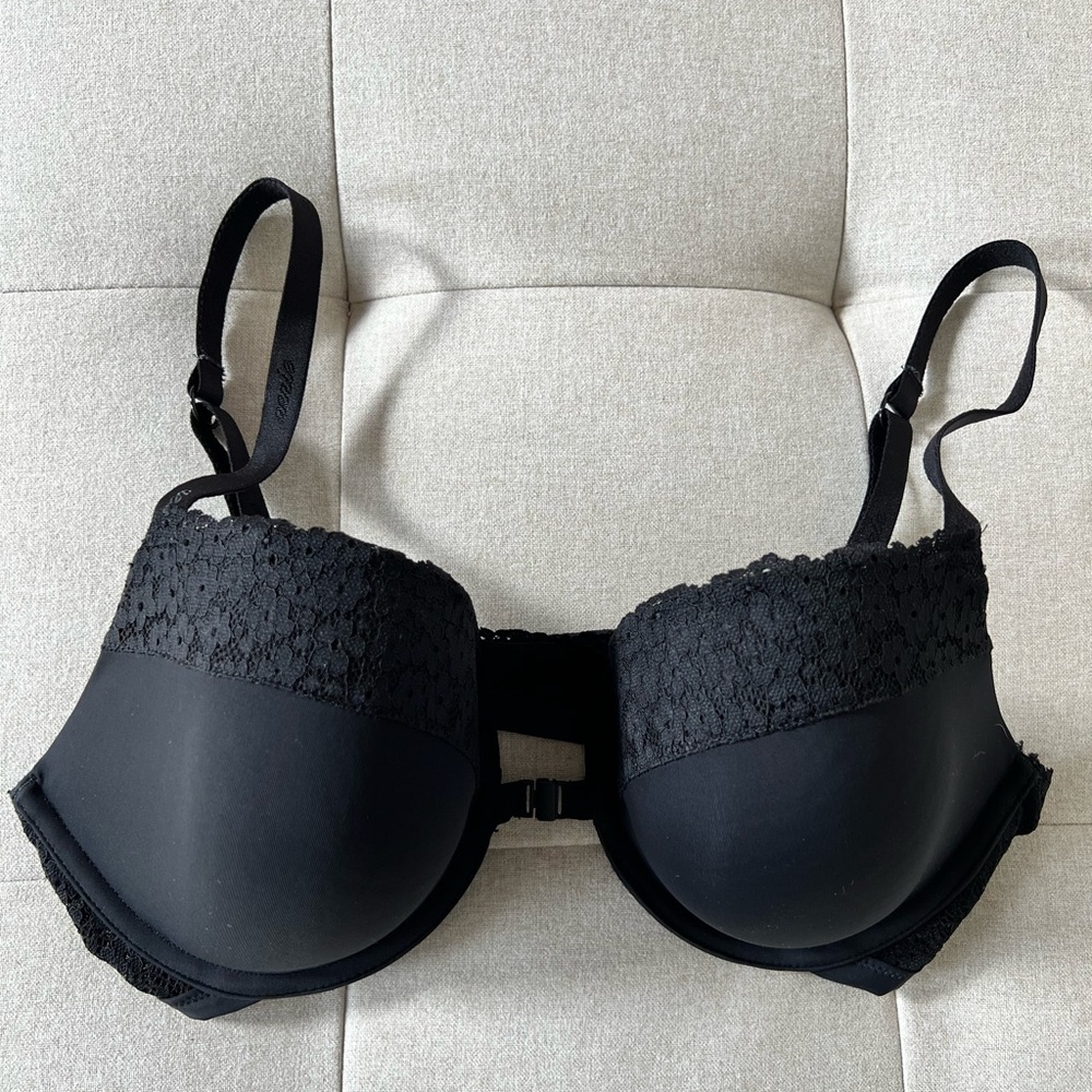 Aerie Real Happy Demi Light Lined Lace Bra